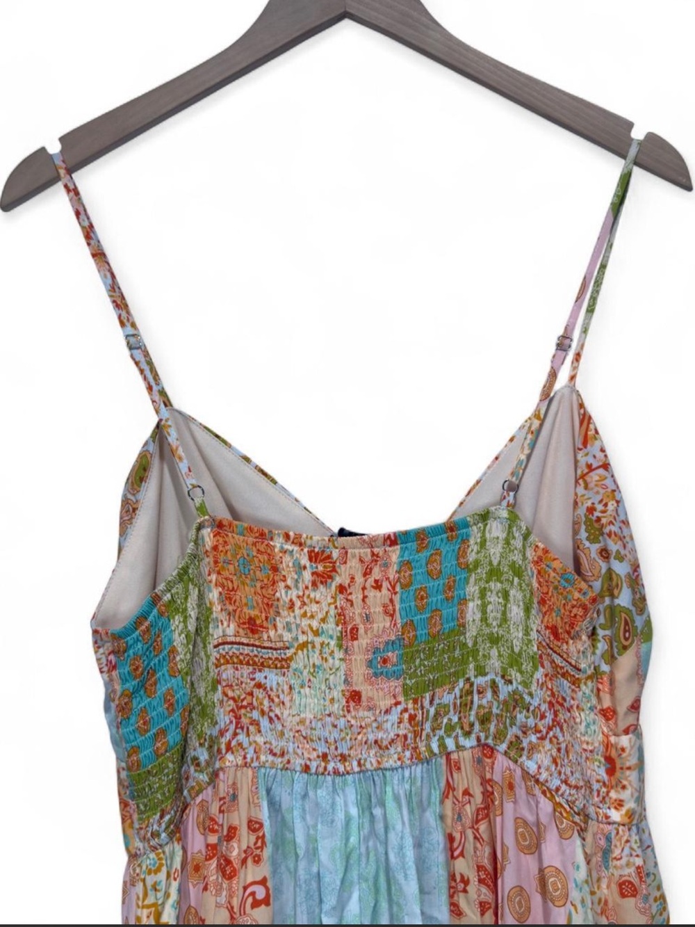 Baltic Born Kamari Tank Maxi Dress Patchwork Dress Boho Beach Size XL - Picture 6 of 10